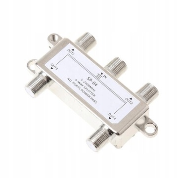 Спутниковая антенна, разветвитель 16х4