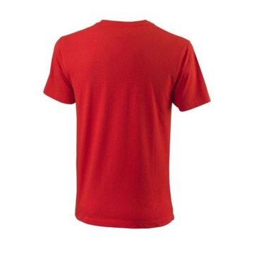МУЖСКАЯ ФУТБОЛКА WILSON TEAM II TECH, КРАСНАЯ XXL