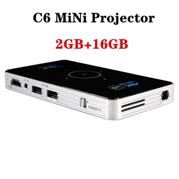Hot sales Mini DLP Projector 4K Android 9.0 WiFi Bluetooth