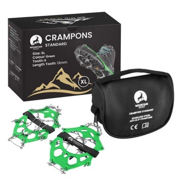 Кошки STANDARD XL, футляр, ручки для обуви, лед и снег