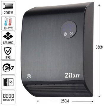 ВОЗДУШНАЯ ЗАВЕСА 2000ВТ ДОМАШНЯЯ ВАННАЯ IPX2+ДИСТАНЦИОННЫЙ