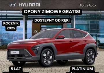 Hyundai Kona II 2025 Hyundai Kona Hyundai Kona 1.6 T-GDI 138KM 7DCT Platinum Kamery 360 Od re