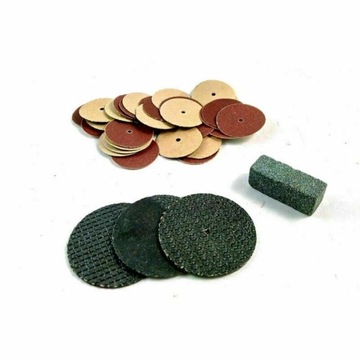 АКСЕССУАРЫ ЩЕТКИ ДИСКИ ДЛЯ МИНИ-ШЛИФРОВКИ 100 ЭЛЕМЕНТОВ