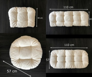 Подушки из РОТАНА 6 штук STEVE LIRA RUDY