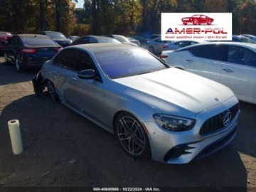 Mercedes Klasa E W213 2021 Mercedes-Benz Klasa E amg 53, 2021r., 4x4, 3.0L 3.0 Benzyna 429KM