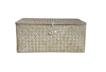 КОРЗИНА-КОРЗИНА КОНТЕЙНЕР С МОРСКОЙ ТРАВОЙ БЕЛЫЙ M