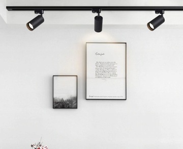 Комплект: направляющая 4 м + 8 светодиодных ламп GU10.