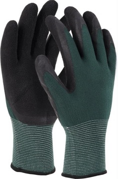 Rękawice robocze ochronne STALCO LATEX FOAM S 10