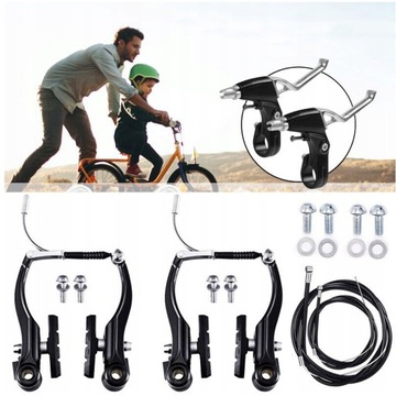 ЛИНЕЙНЫЙ ВЕЛОСИПЕДНЫЙ ТОРМОЗНОЙ КОМПЛЕКТ V ТОРМОЗА ВЕЛОСИПЕДНЫЙ ТОРМОЗНОЙ РЫЧАГ