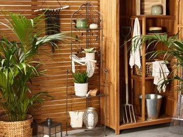 МЕТАЛЛИЧЕСКАЯ УГЛОВАЯ ПОЛКА ПОЛКА Садовая подставка для цветов Подставка