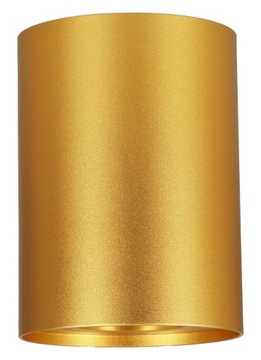 НАВЕРХНОСТНАЯ ГАЛОГЕННАЯ СВЕТОДИОДНАЯ ТРУБКА GU10 ЗОЛОТАЯ