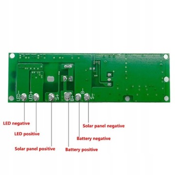 CZUJNIK PŁYTY OBWODOWEJ LAMPY SOLARNY 3.7V