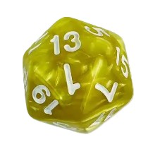 НАБОР ИЗ 10 КУБИКОВ D20 ДЛЯ РПГ «СОКРОВИЩЕ ДРАКОНА», ДВАДЦАТЬСТОРОННИЕ КУБИКИ