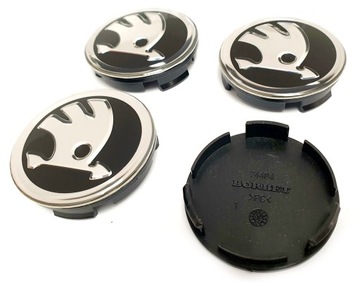 SKODA DEKIELKI KAPSLE DEKLE DO ALUFELG BORBET 56mm