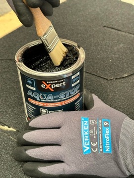 Кровельный герметик КОМПЛЕКТ асфальтовая шпаклевка с волокнами ОТ ПРОТЕЦОВ 1КГ