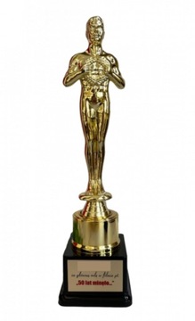 Statuetka KOLOS wiktor XXL 31cm dowolny opis, logo