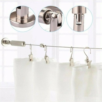 КАРДИН СТАЛЬНОЙ ТРОС ДЛЯ ШТОР ИЗ НЕРЖАВЕЮЩЕЙ СТАЛИ 304 5 М 15 КГ