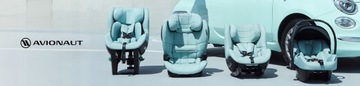 Avionaut Stardust fotelik obrotowy Isofix (40-150cm) wkładka dla noworodka
