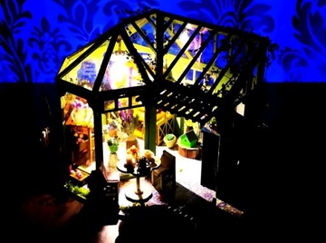 МИНИАТЮРНОЕ БИСТРО АВТОМОБИЛЬ СДЕЛАЙ САМ DIY 3D LED 906