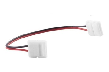 Двусторонний разъем для светодиода 10 мм с кабелем