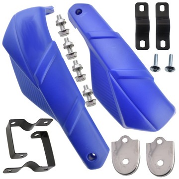 HANDBARY ATV 125cc niebieskie osłony dłoni ASIX