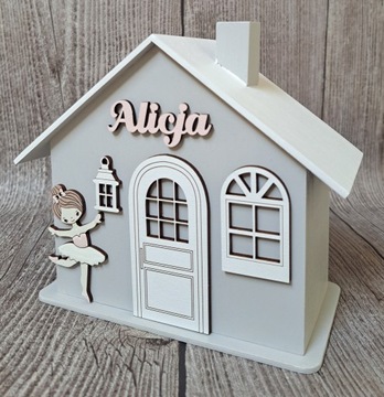 Деревянный, большой поросший берег XXL, с названием отличного подарка