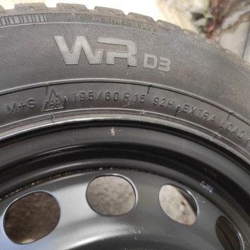KOLA 195/60/ R15 NOKIA 4X114,3 ZIMNÍ VOLVO S40 V40