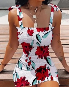 Summer Sexy Bodycon Package Hips Wrap Dress Women