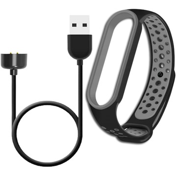 OPASKA SPORTOWA DO MI BAND 5/6 + ŁADOWARKA