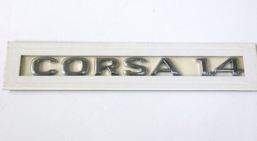 ZNAK NÁPIS " CORSA 1.4 OPEL C - ORIGINÁLNÍ (9196304)