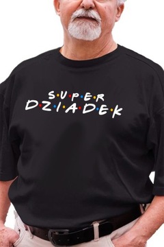 Koszulka Na Dzień Dziadka SUPER DZIADEK HIT M