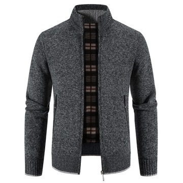 Men Knitwea Cardigan 2023 Autumn Winter Warm Pure
