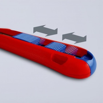 KNIPEX 90 10 165 BK Нож с лезвием CutiX 18 мм
