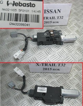 MOTOREK STŘEŠNÍHO OKNA NISSAN X-TRAIL T32 2015