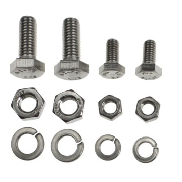 Болты кузова и подвески WSK125 B1 - комплект - нержавеющие - рисунок ORG