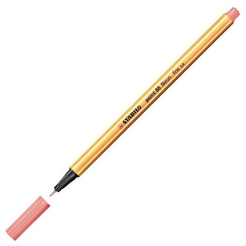 CIENKOPIS STABILO POINT 88/040 CZERWONY NEONOWY
