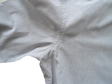 LACOSTE bawełniana koszula w drobniutką kratkę 40 - M
