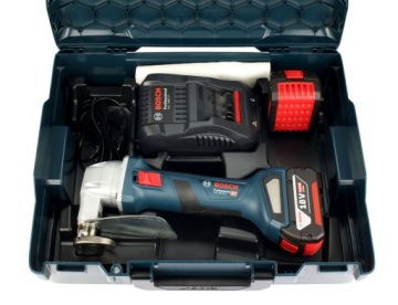 НОЖНИЦЫ ДЛЯ ЛИСТА GSC 18V-16 E BOSCH L-BOXX 2x4.0Ah