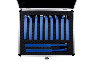 НАБОР ТОЧНЫХ НОЖЕЙ 11 ЭЛЕМЕНТОВ. НОЖ 10х10 мм + КОРОБКА