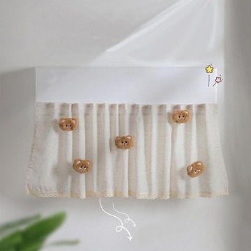 Пылезащитный чехол для внутреннего кондиционера Creative, рустикальный