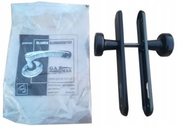 GAŁKO GAŁKA OBROTOWA DO DRZWI I FURTEK ALU 90mm