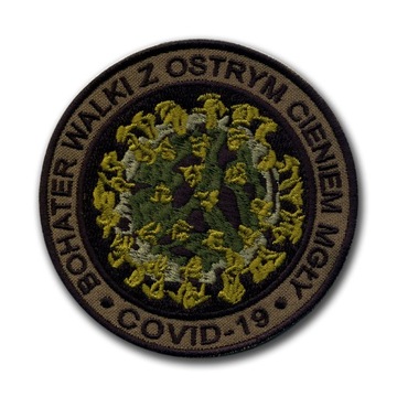 Naszywka BOHATER walki z OSTRYM CIENIEM MGŁY gaszo
