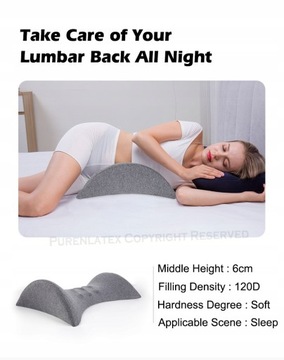 Poduszka odzyskiwania ciśnienia poduszki lędźwiowe