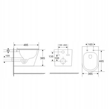 GEB унитаз скрытого монтажа, каркас, подвесная чаша, кнопка, MATT GOLD
