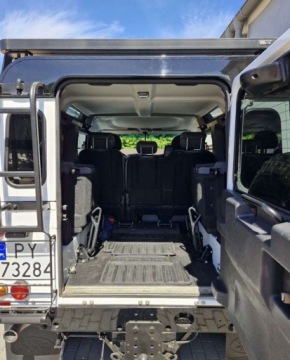 Land Rover Defender III 90 Station Wagon 2.2 TD4 122KM 2012 Land Rover Defender 4X4, HAK, klima, 7 osobowy 2.2 Diesel 122KM, zdjęcie 8