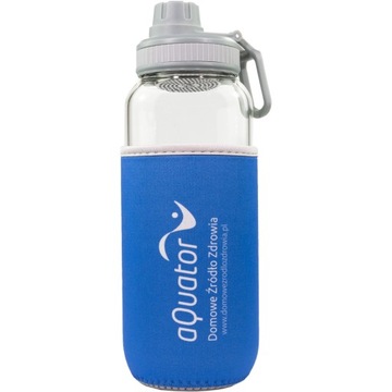 Стеклянная бутылка aQuator - для ионизированной воды - 1л