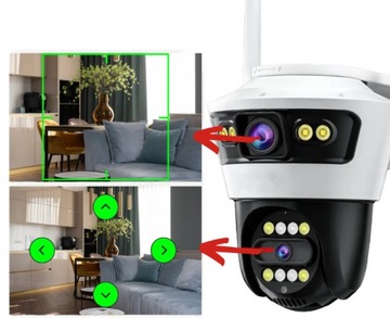 КАМЕРА НАРУЖНОГО НАБЛЮДЕНИЯ IP WIFI МИКРОФОН РАЗГОВОР СИГНАЛИЗАЦИЯ ОБНАРУЖЕНИЕ ДВИЖЕНИЯ