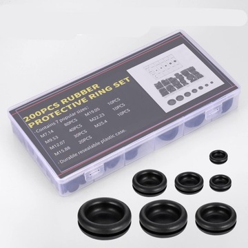 ЗАГЛУШКИ, ЗАГЛУШКИ ТЕХНОЛОГИЧЕСКИЕ, 200 ШТ. РЕЗИНОВЫЕ втулки