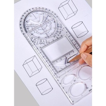 Многофункциональная измерительная линейка из 2 шт.