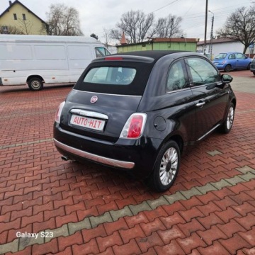 Fiat 500 II Seria 4 1.2 69KM 2015 Fiat 500 Aluminiowe Felgi Czujniki Parkowania Rozkladany Dach Gwarancja Vip, zdjęcie 9
